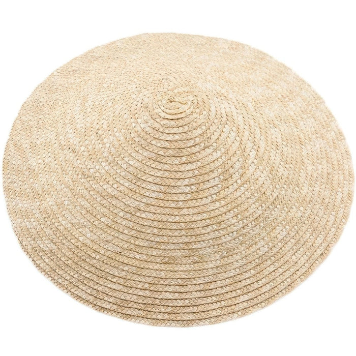 Wide Brim Straw Hat Traditionnel