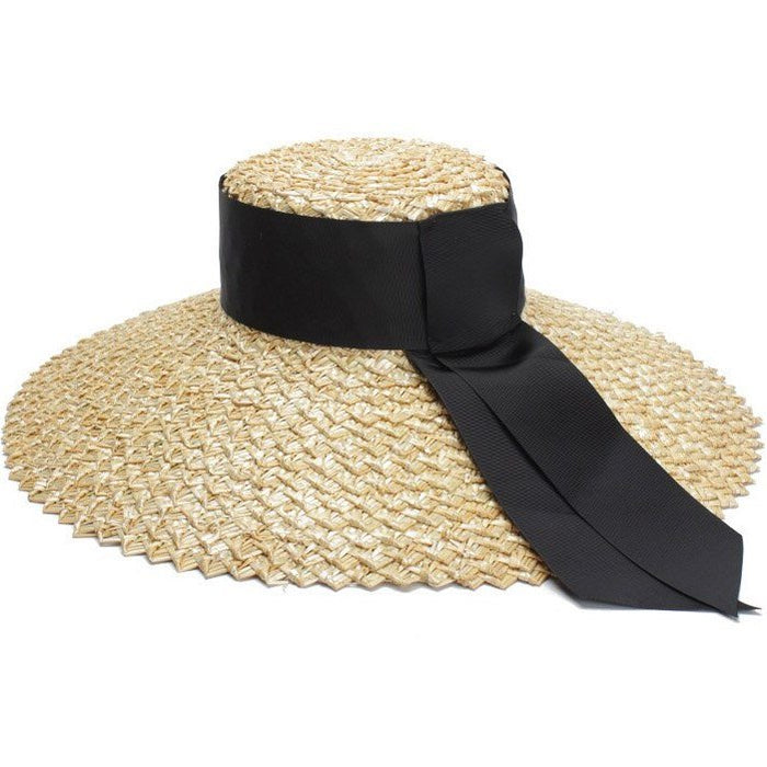 Wide Brimmed Straw Hat