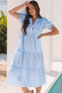 Women bohemian long summer dress