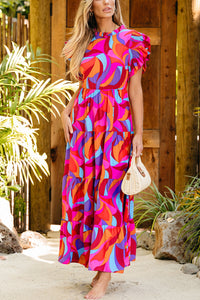 Women Flowing Bohemian Maxi