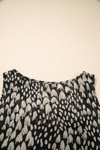Women Leopard Tiered Maxi Dress