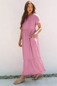 Women's loose fit bohemian gown