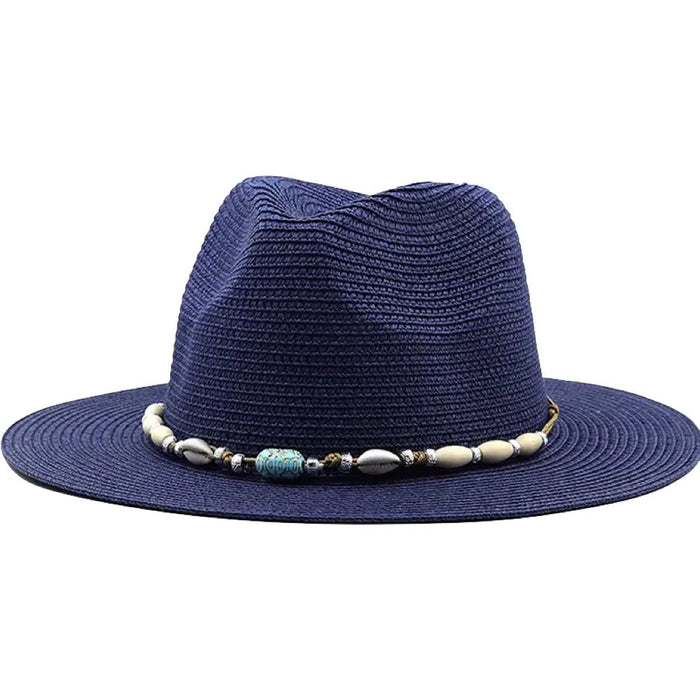 Womens Straw Fedora Hats