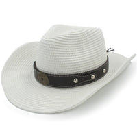 Woven cowgirl hat bohemian style