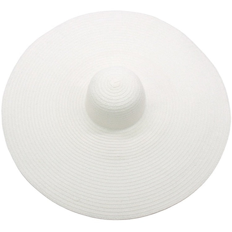Woven straw bohemian sun hat