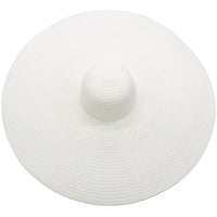 Woven straw bohemian sun hat