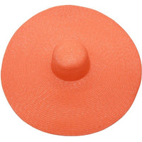 Woven straw wide brim bohemian